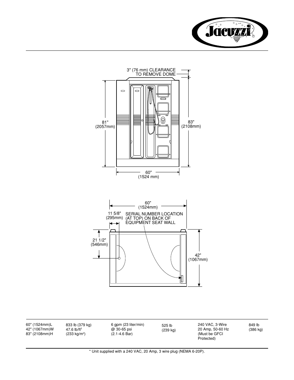 J-dream ii owner's manual | Jacuzzi J-DREAM II User Manual | Page 4 / 36