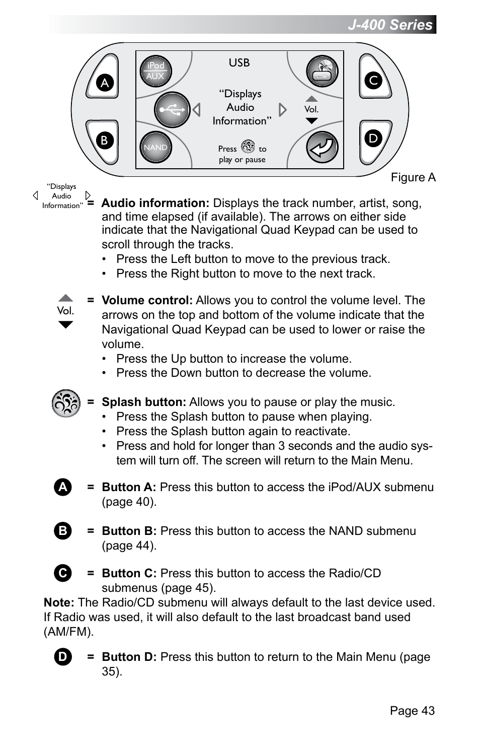 J-400 series | Jacuzzi J - 470 User Manual | Page 49 / 104