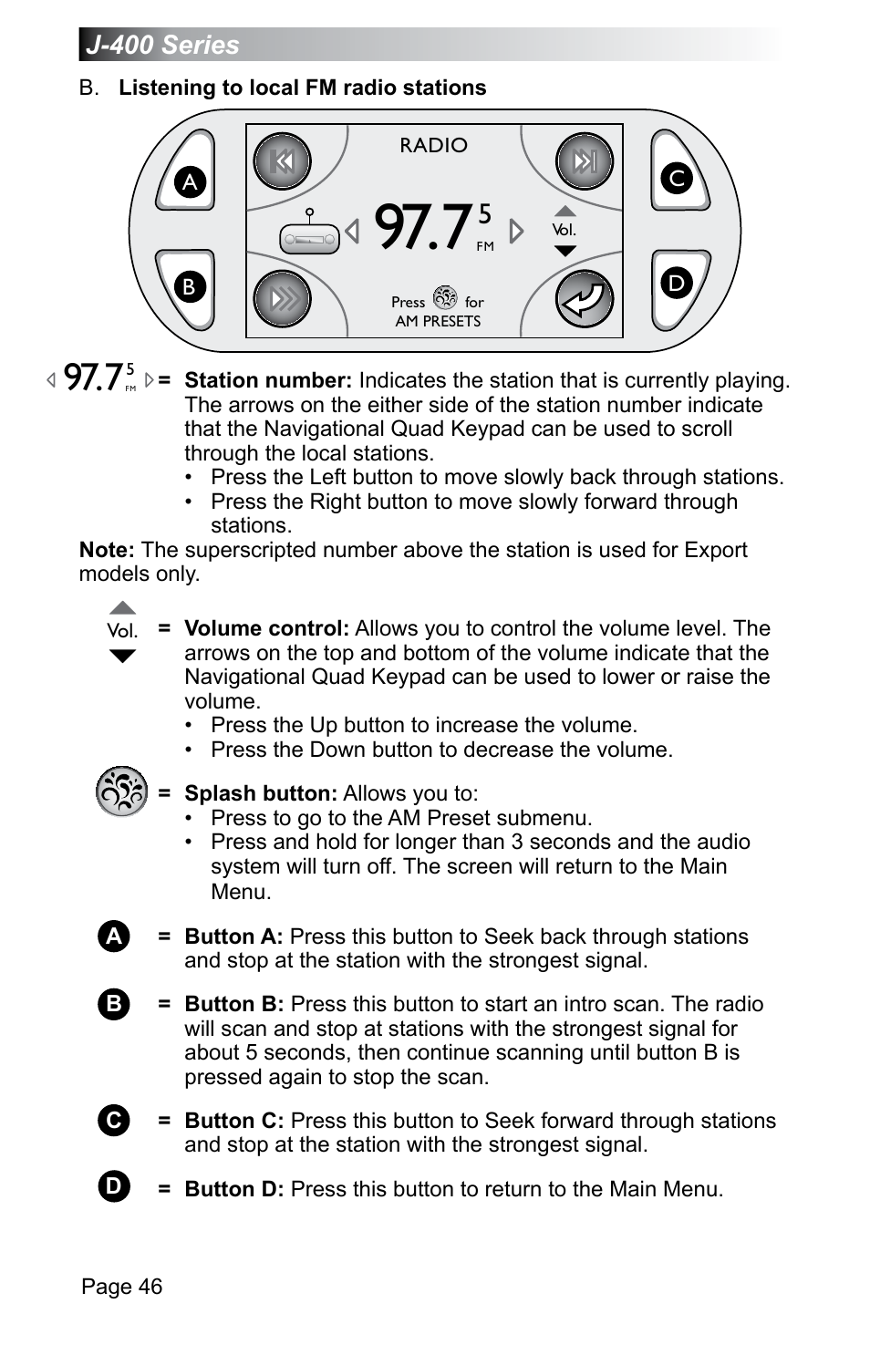 J-400 series | Jacuzzi J - 470 User Manual | Page 52 / 104