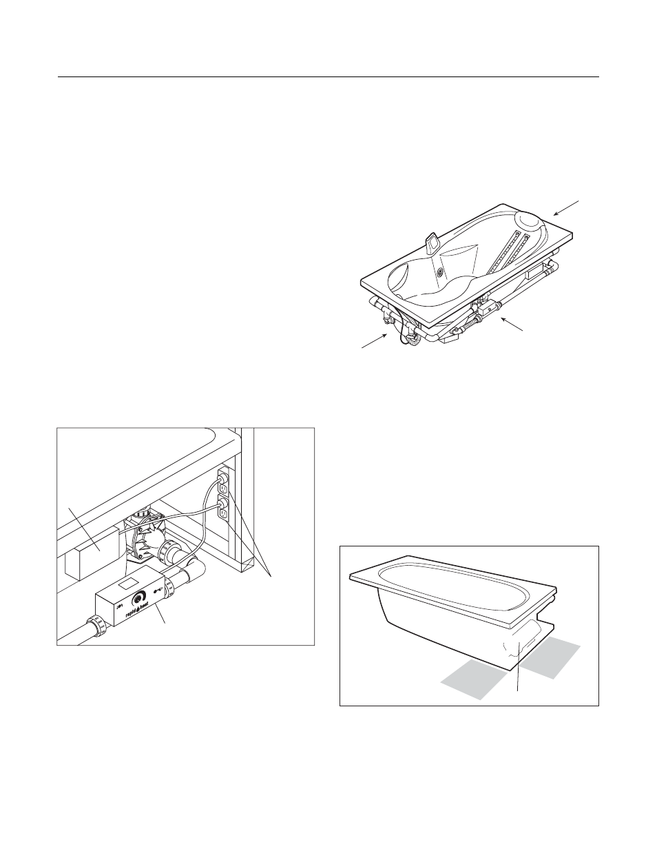 J-sha ii owner's manual, Electrical connections, J-sha ii | Rapid heat, Service access | Jacuzzi J-SHA User Manual | Page 7 / 20