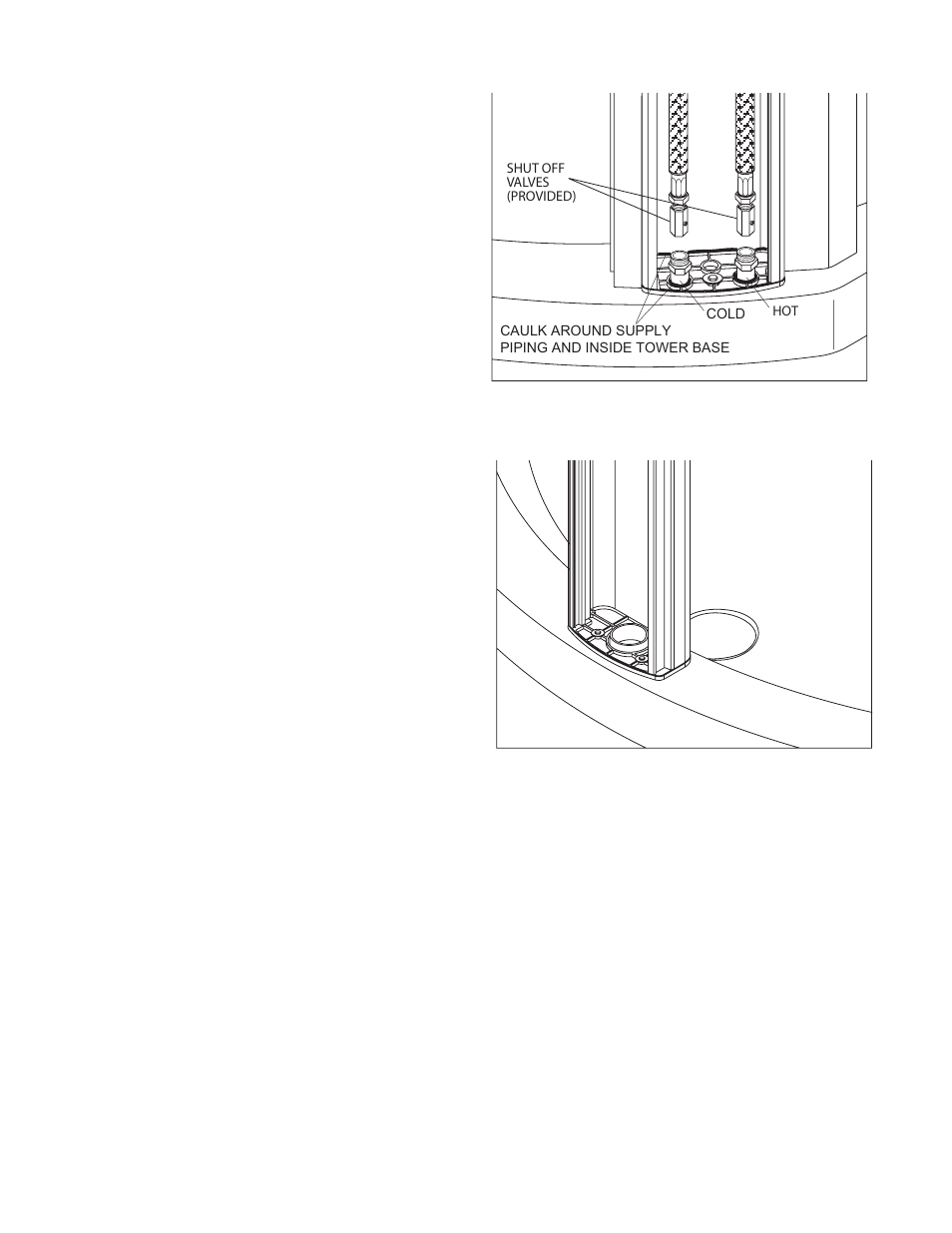 Towers and doors installation | Jacuzzi BY82000 User Manual | Page 12 / 26