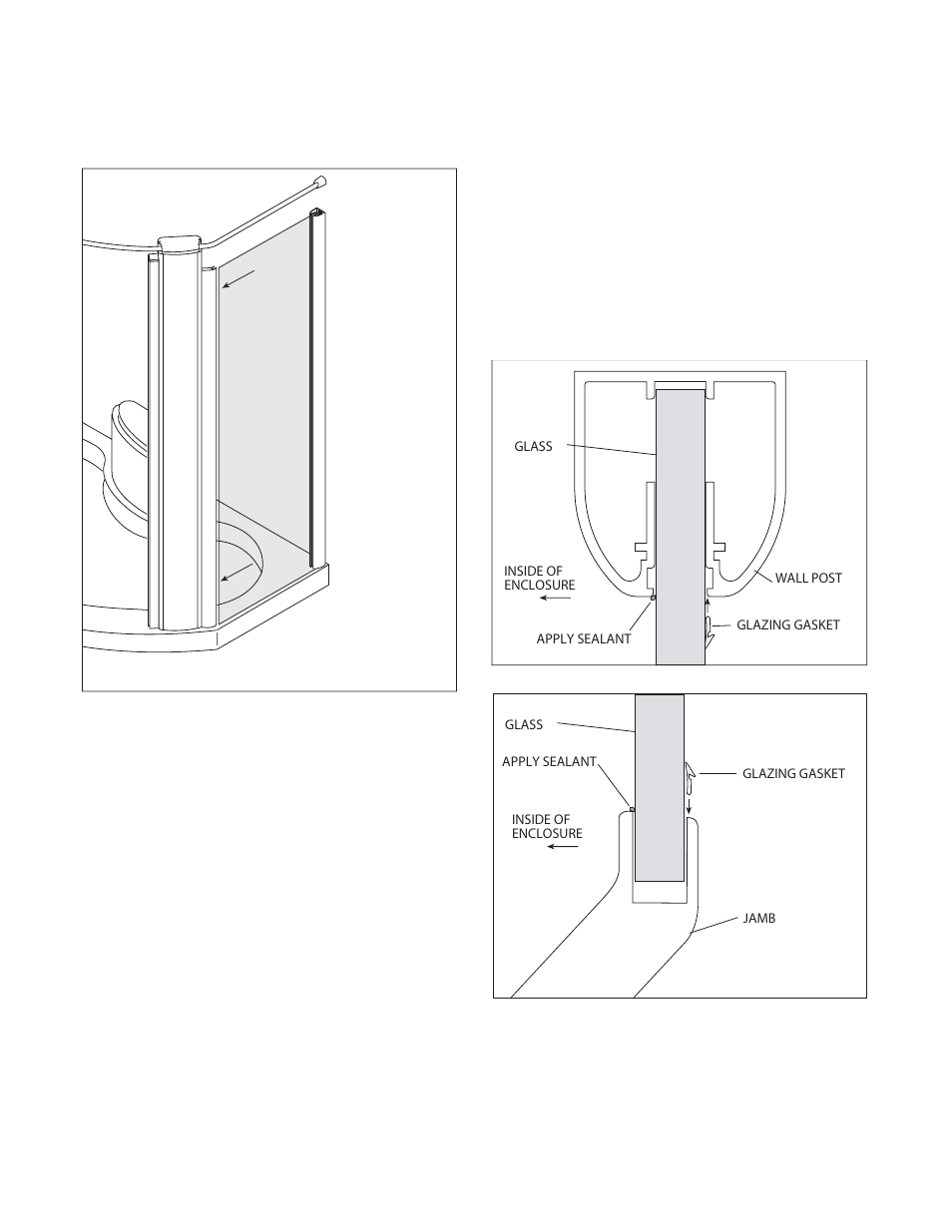 Tower and door installation | Jacuzzi BY82000 User Manual | Page 15 / 26