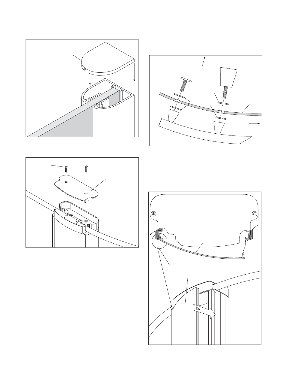 Towers and door installation | Jacuzzi BY82000 User Manual | Page 16 / 26