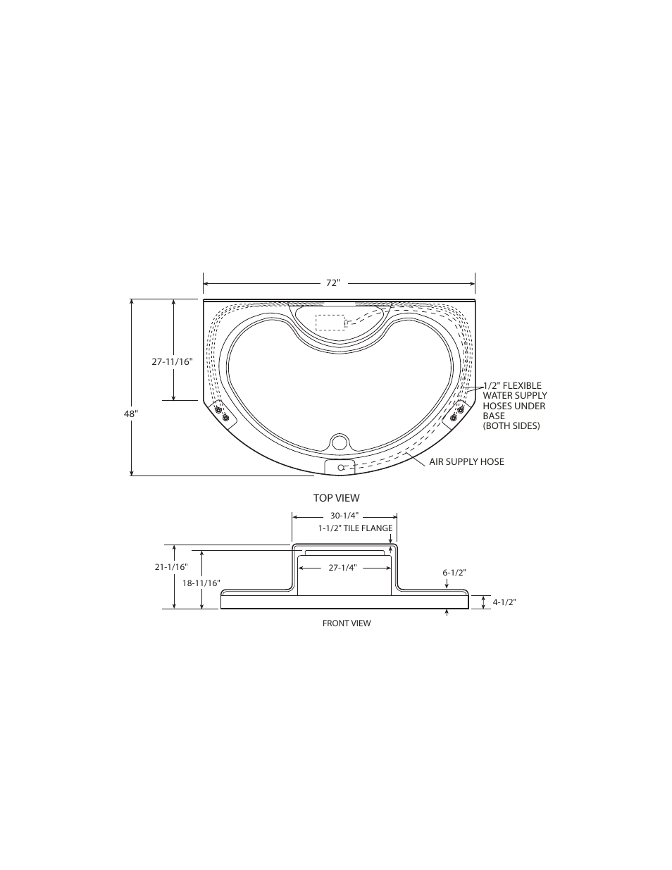 Specifications, Base specifications | Jacuzzi BY82000 User Manual | Page 4 / 26