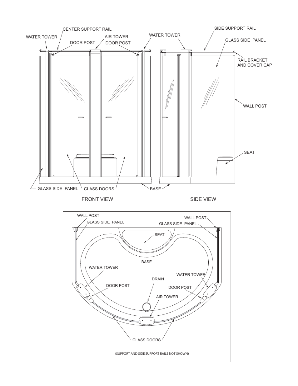Component identification | Jacuzzi BY82000 User Manual | Page 6 / 26