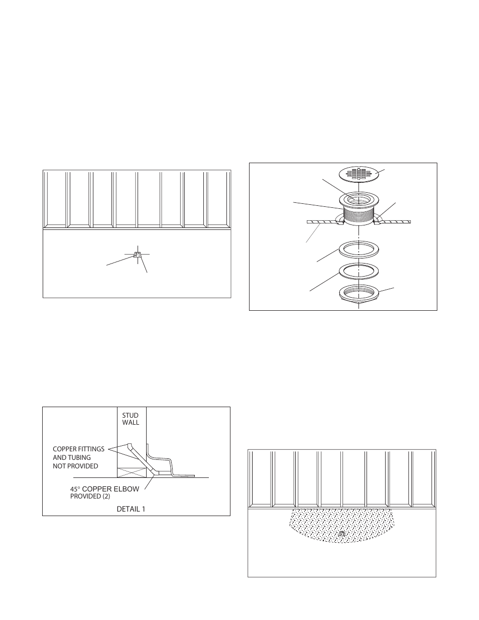 Base installation | Jacuzzi BY82000 User Manual | Page 7 / 26