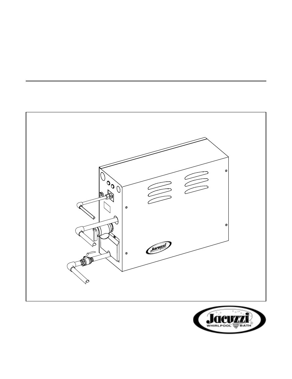 Jacuzzi SteamPro User Manual | 22 pages