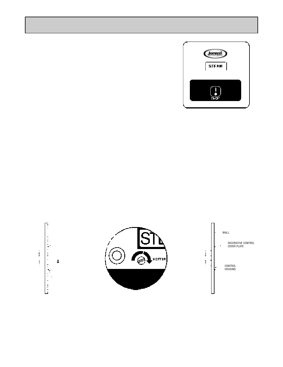 Operation, B. 30 minute temperature control, Operation of your 30 minute temperature control | Temperature adjustment | Jacuzzi SteamPro User Manual | Page 15 / 22