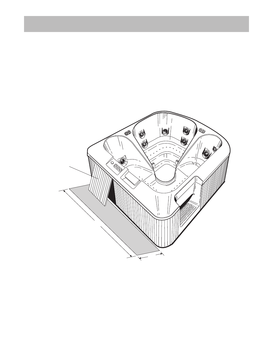 Installation, Positioning your spa, Electrical requirements | Jacuzzi Tirage Plus PORTABLE WHIRLPOOL SPA User Manual | Page 6 / 23
