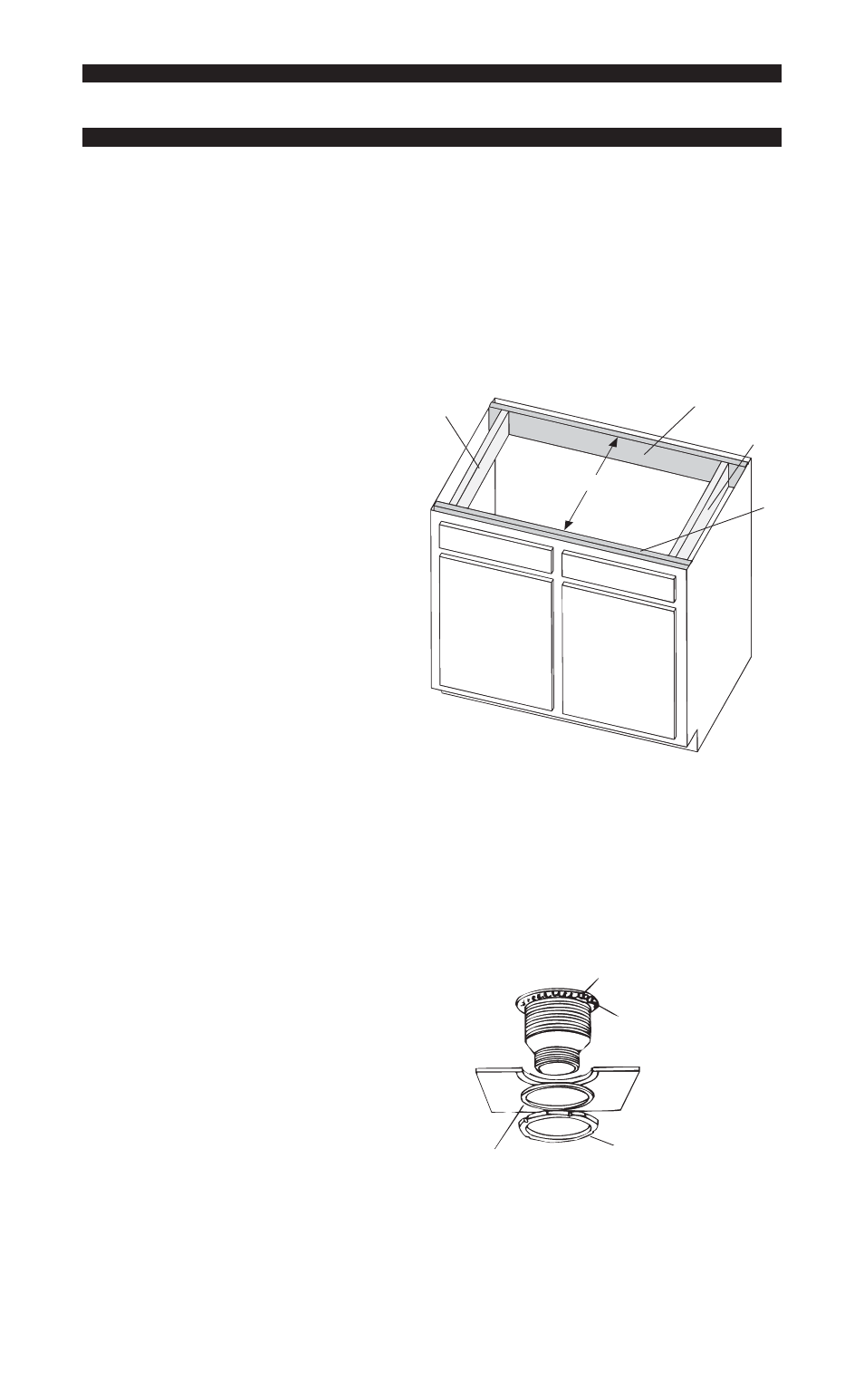 Installing your new lavatory | Jacuzzi BM43000 User Manual | Page 4 / 8