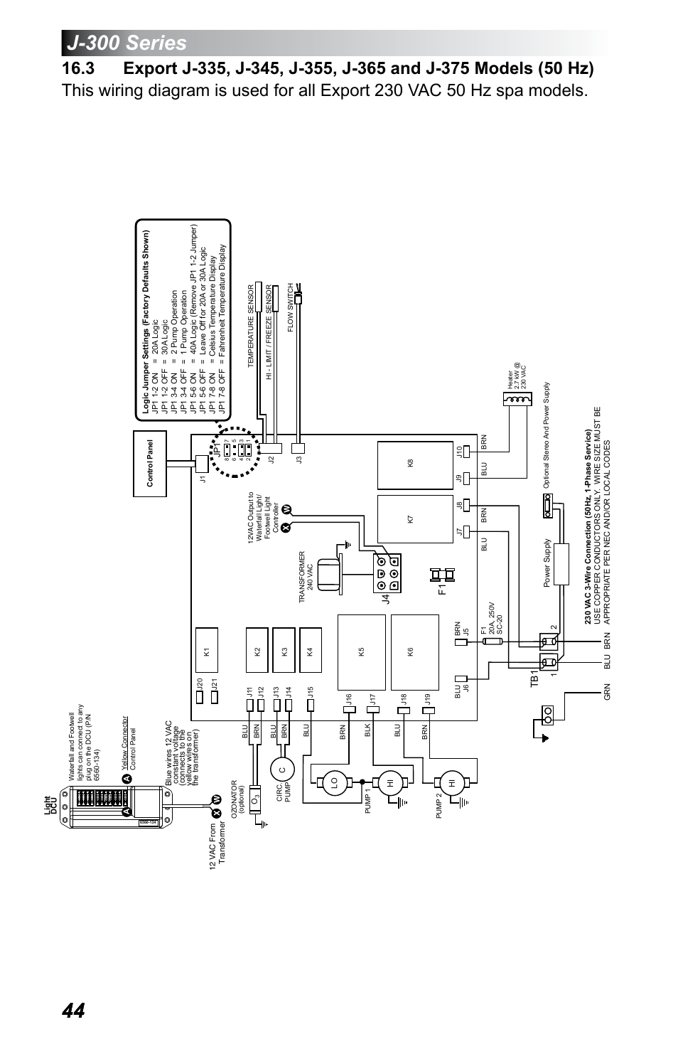 Jacuzzi J - 355 User Manual | Page 48 / 68