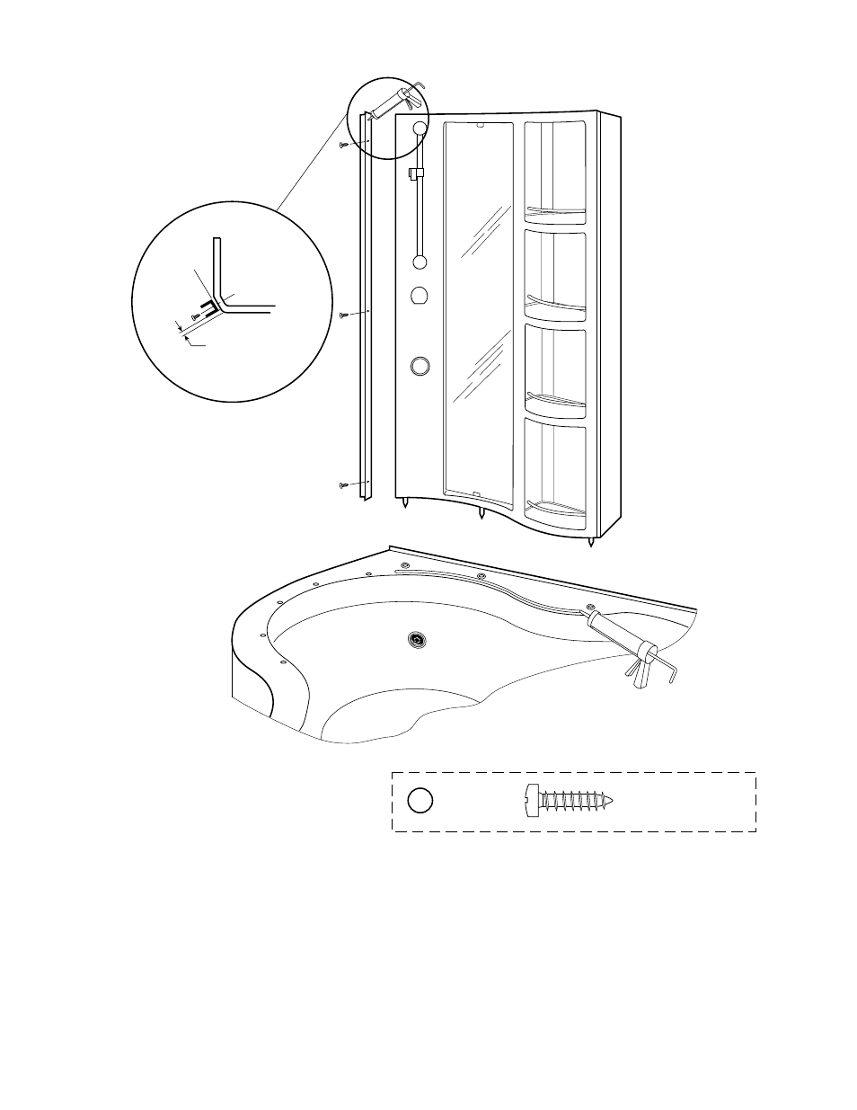 Placing tower | Jacuzzi F258000 User Manual | Page 14 / 24