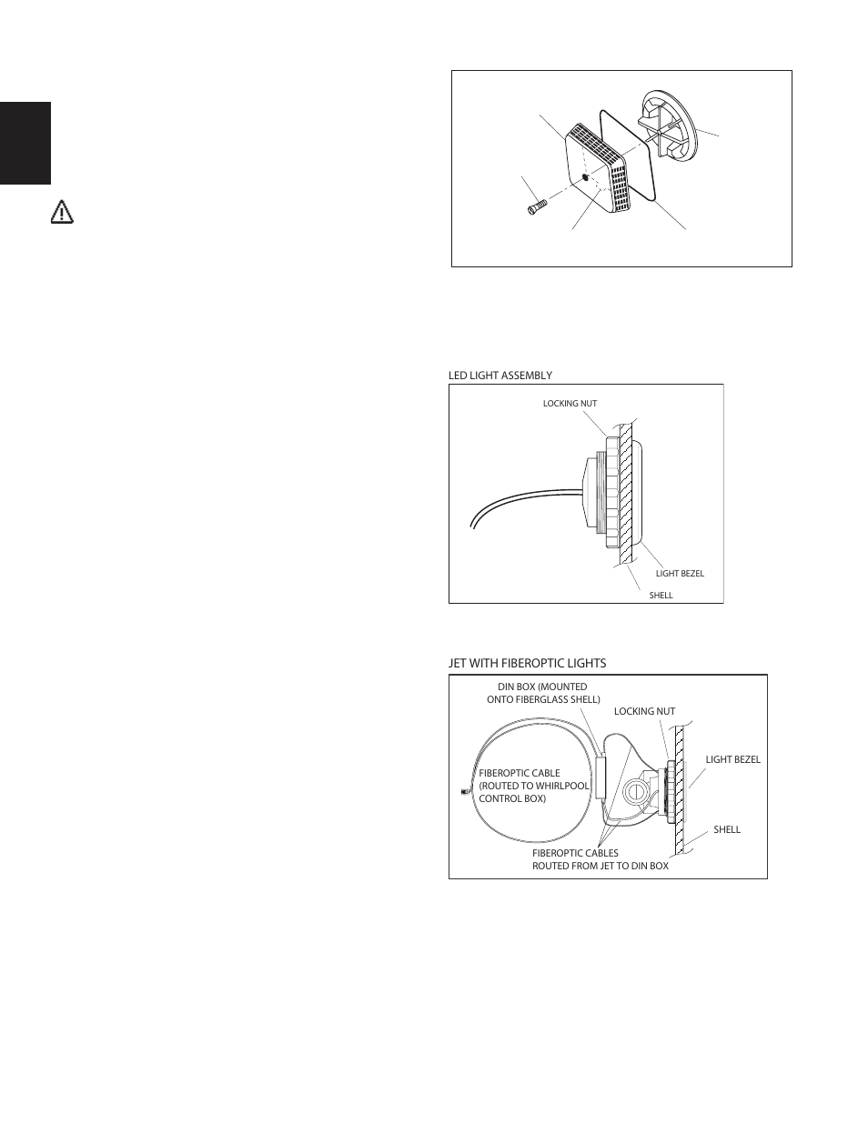 Maintenance instructions, Suction cover/strainer maintenance, Chromotherapy lighting | Illumatherapy, Lighting | Jacuzzi FUZION BATH SERIES 7260 User Manual | Page 22 / 26