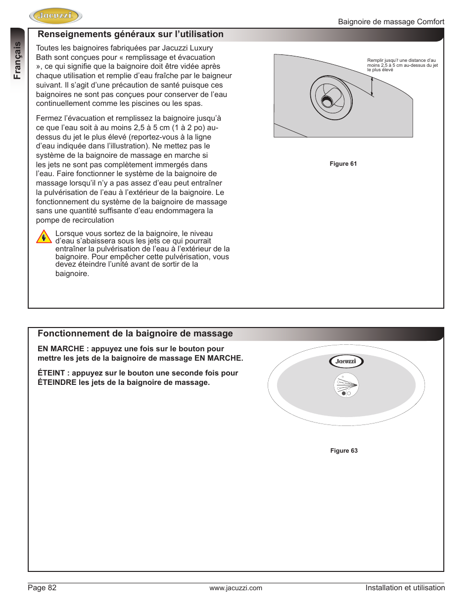 Jacuzzi HE97000 User Manual | Page 82 / 90