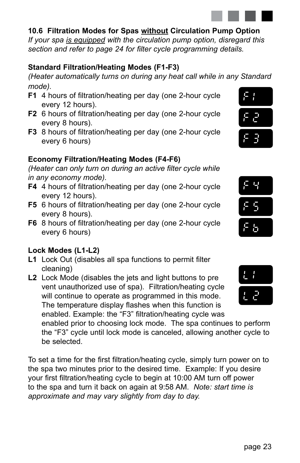 Jacuzzi J-280 User Manual | Page 27 / 52
