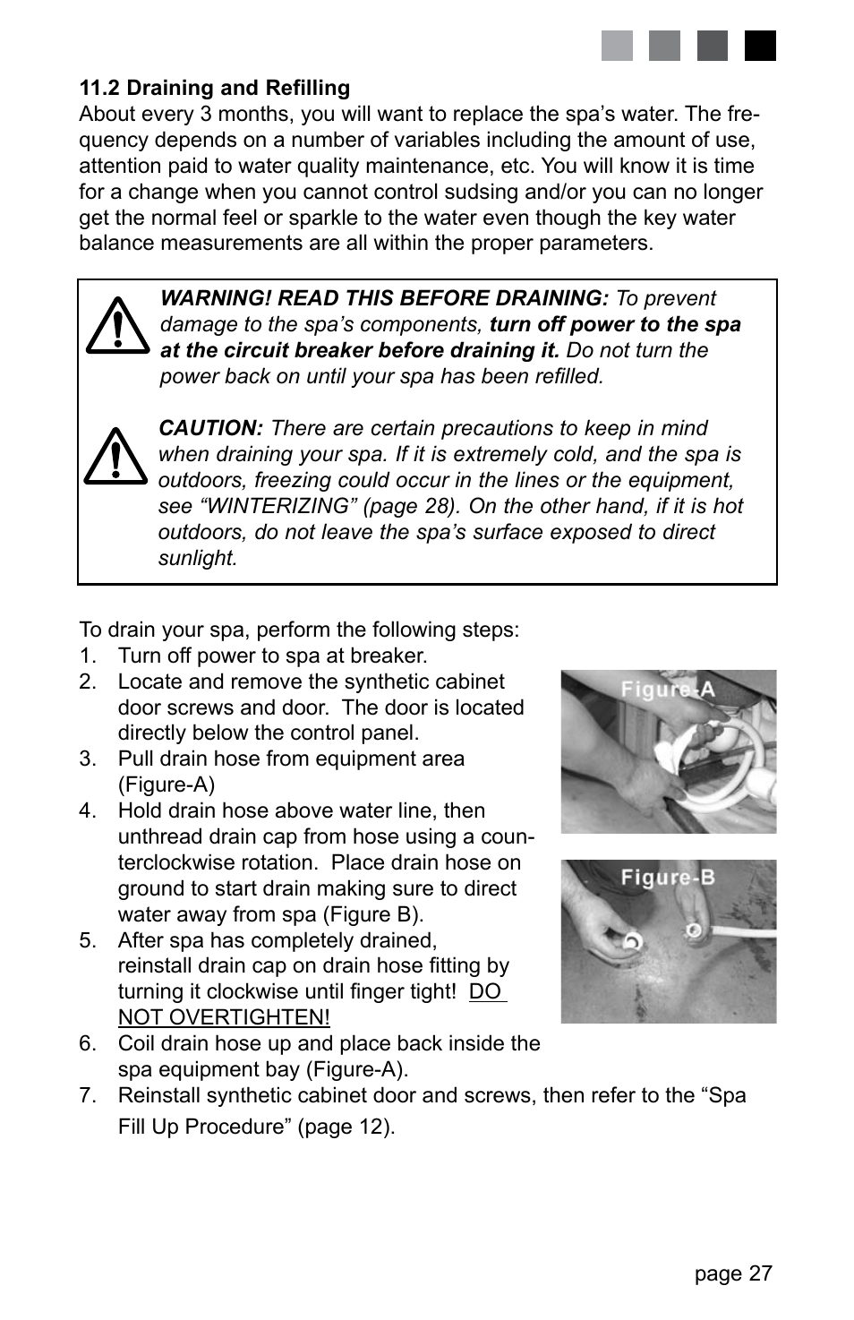 Jacuzzi J-280 User Manual | Page 31 / 52