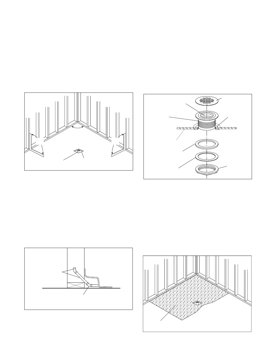 2 wall base installation | Jacuzzi Summer Rain 2 Wall and 3 Wall User Manual | Page 7 / 32