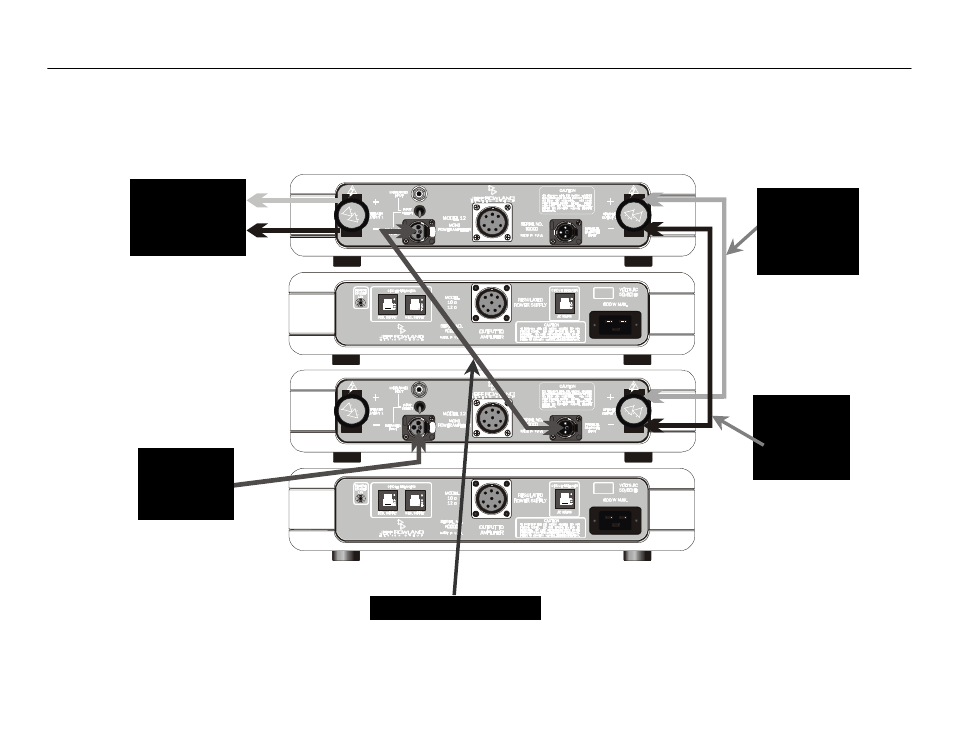 Parallel connection diagram | Jeff Rowland Design Group 12 User Manual | Page 14 / 20