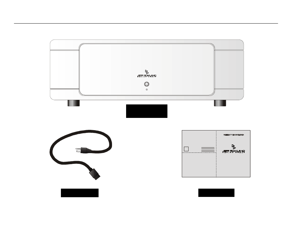 Jeff Rowland Design Group 112 User Manual | Page 4 / 18