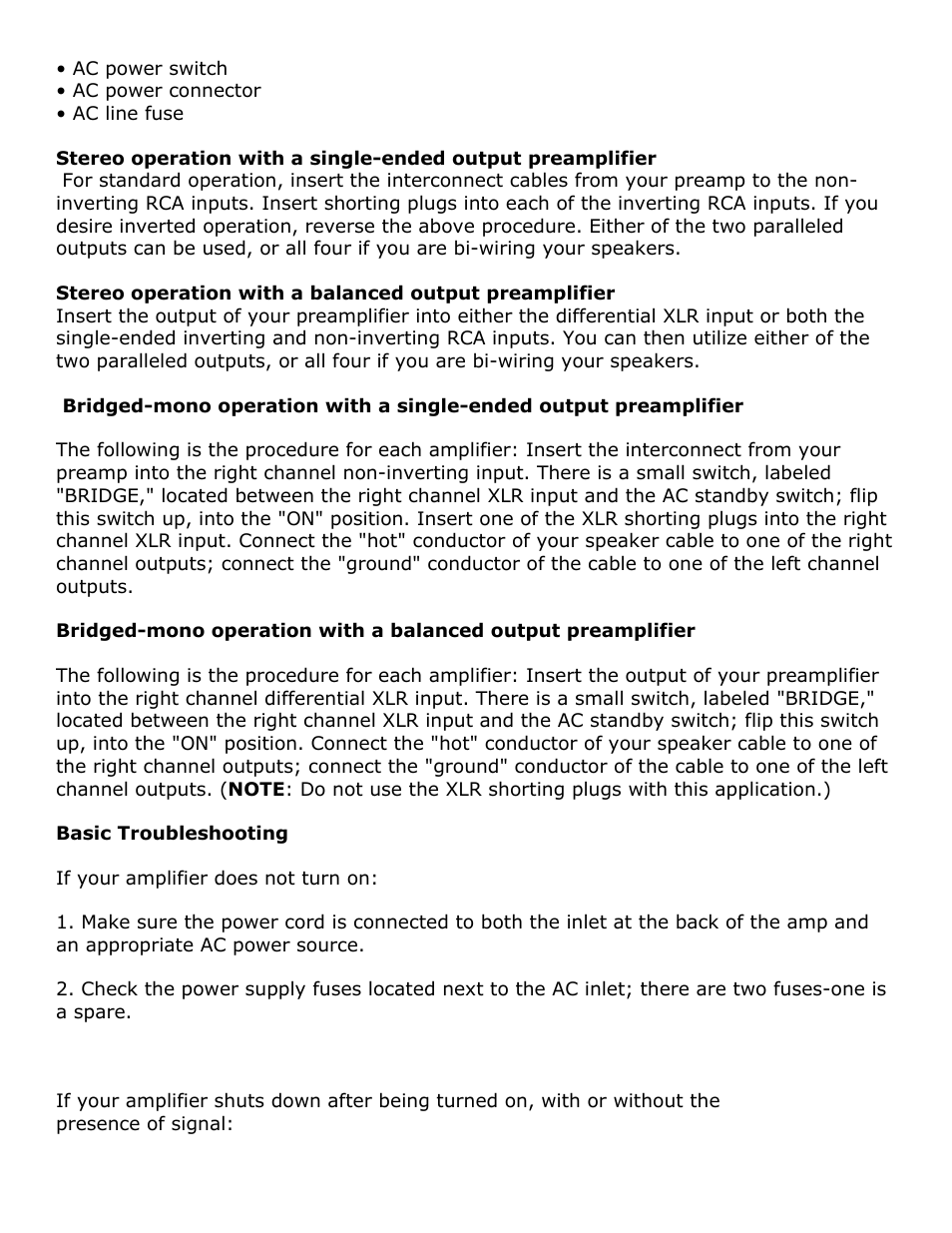 Jeff Rowland Design Group 1 User Manual | Page 5 / 6