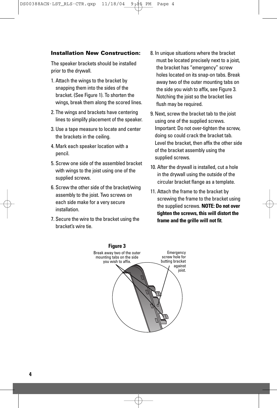 JobSite Systems LST-RLS User Manual | Page 6 / 12