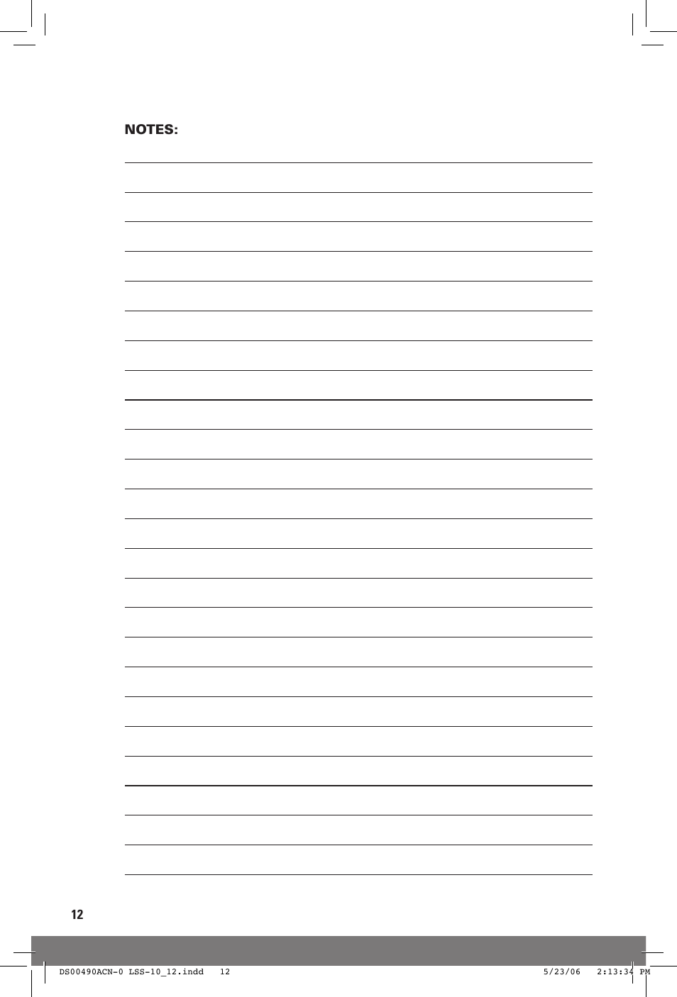 JobSite Systems LSS-12 User Manual | Page 14 / 16