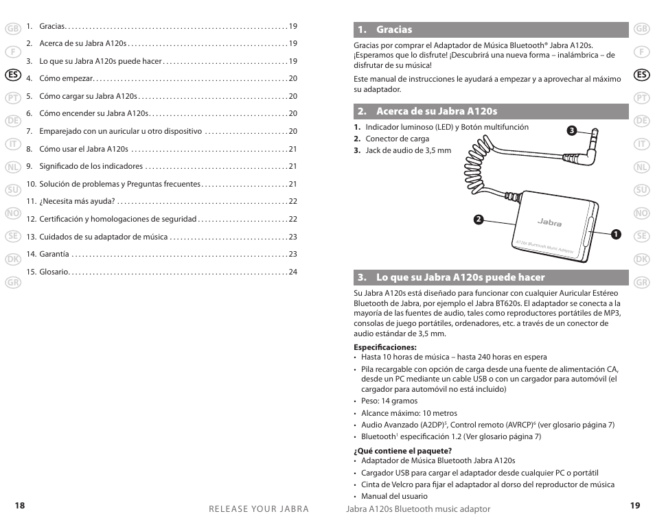 Jabra 81-00277 User Manual | Page 12 / 51