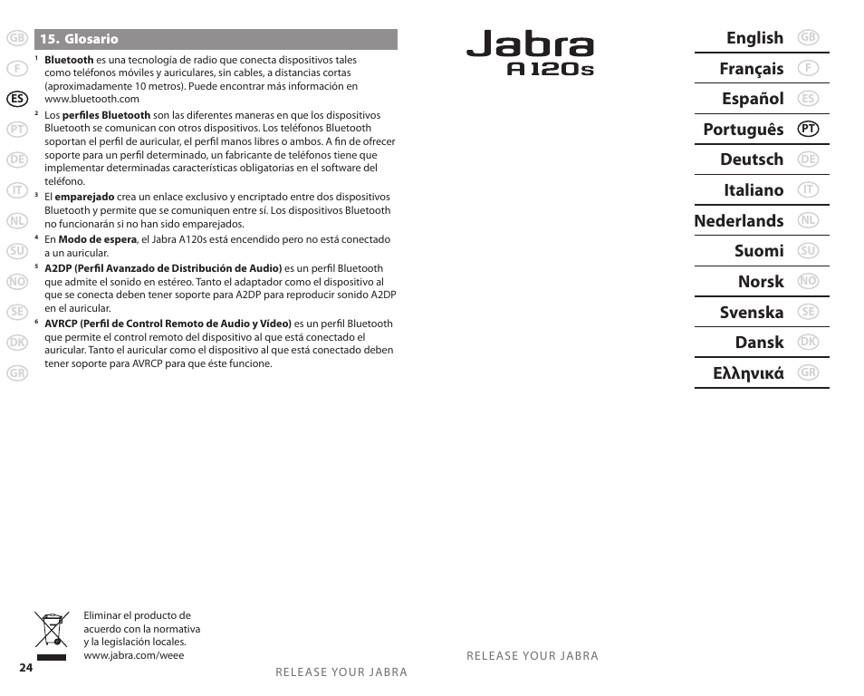 Jabra 81-00277 User Manual | Page 15 / 51