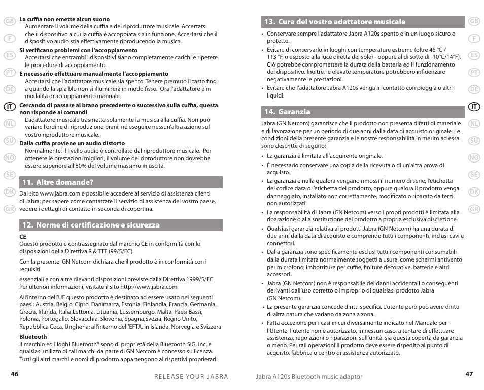 Jabra 81-00277 User Manual | Page 26 / 51