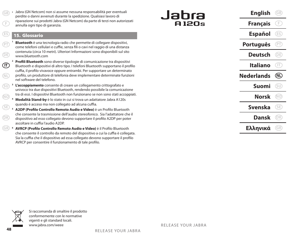 Jabra 81-00277 User Manual | Page 27 / 51