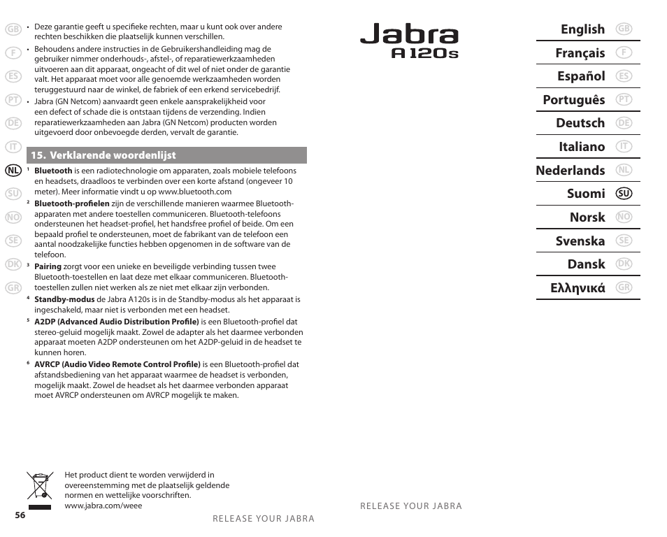 Jabra 81-00277 User Manual | Page 31 / 51
