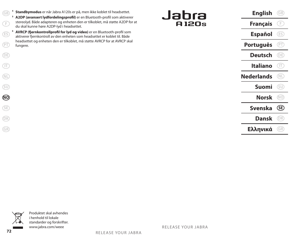 Jabra 81-00277 User Manual | Page 39 / 51