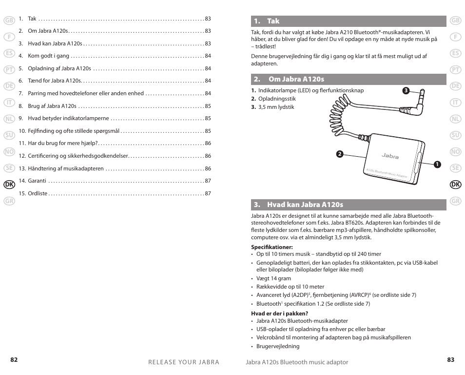 Jabra 81-00277 User Manual | Page 44 / 51