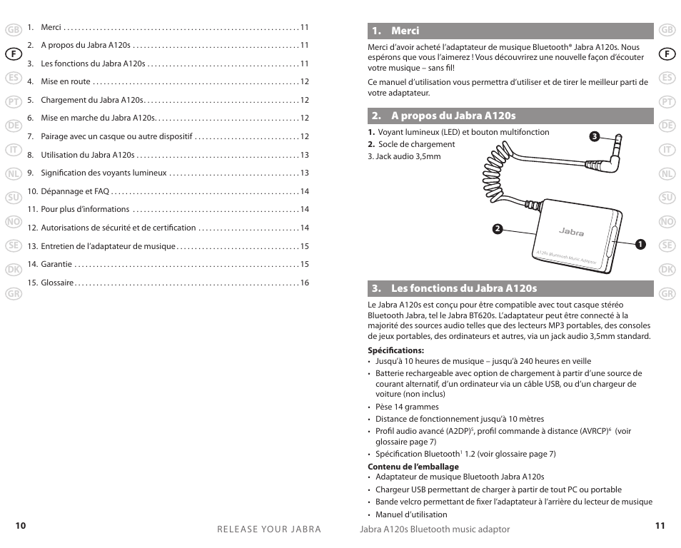 Jabra 81-00277 User Manual | Page 8 / 51