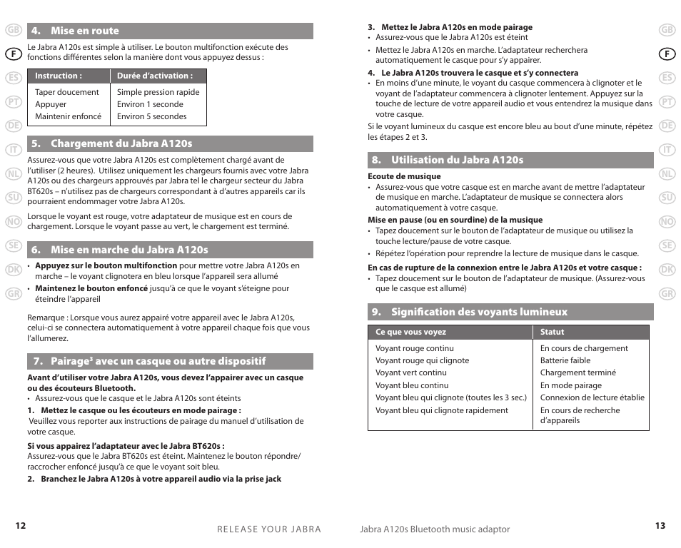 Jabra 81-00277 User Manual | Page 9 / 51