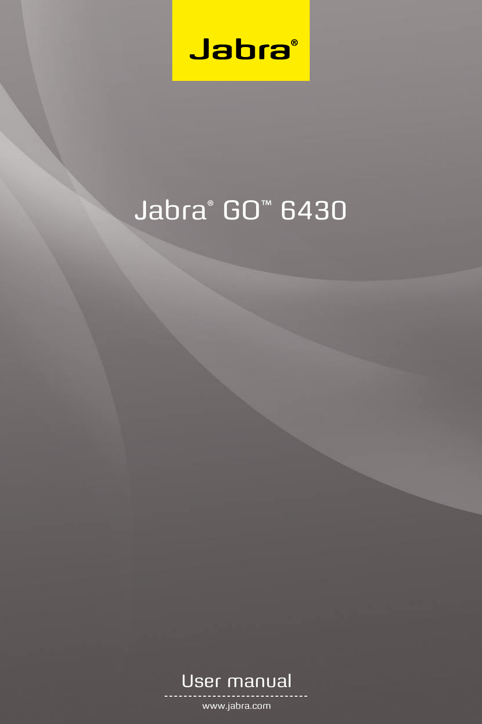 Jabra GO 6430 User Manual | 43 pages
