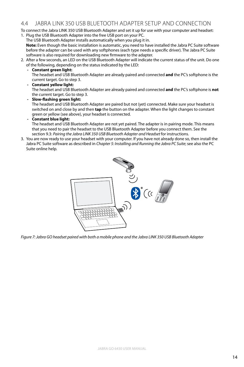 English | Jabra GO 6430 User Manual | Page 14 / 43