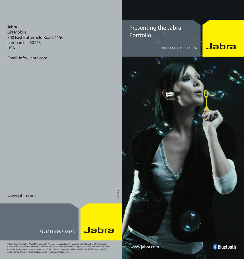 Jabra Portfolio User Manual | 10 pages