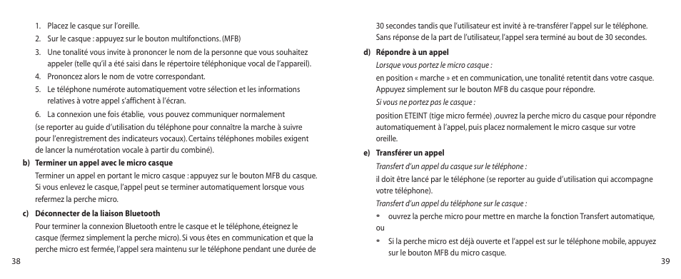 Jabra BT100 User Manual | Page 20 / 101