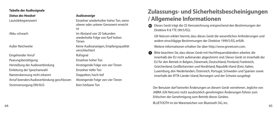 Jabra BT100 User Manual | Page 33 / 101