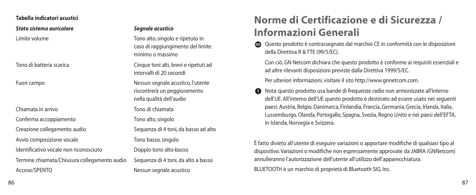 Jabra BT100 User Manual | Page 44 / 101