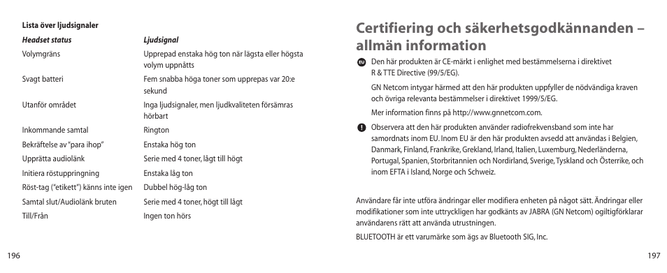 Jabra BT100 User Manual | Page 99 / 101
