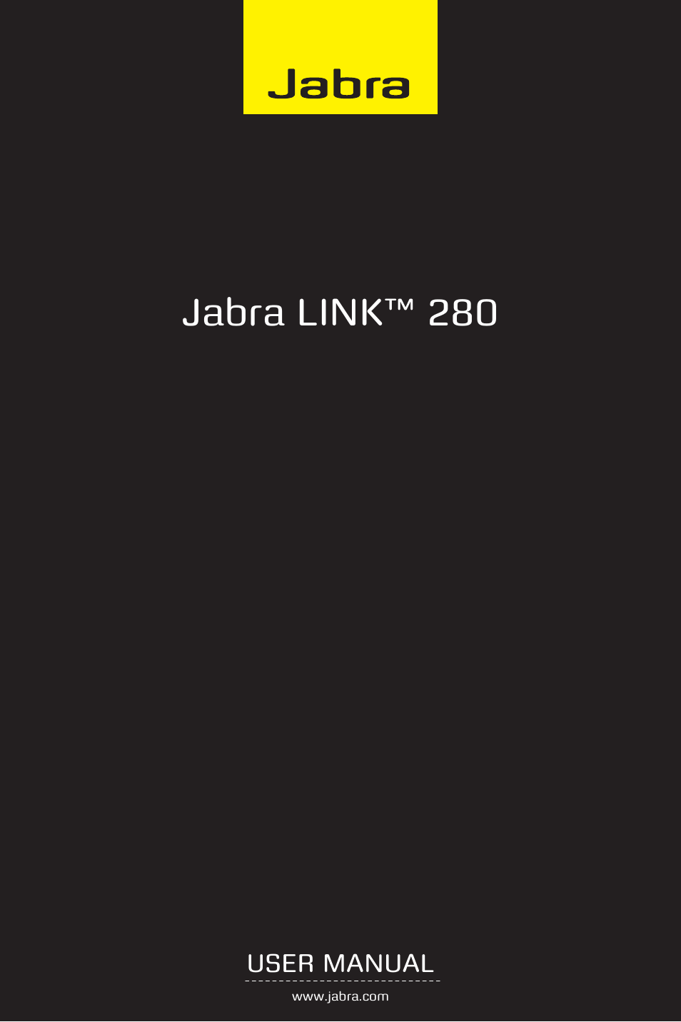 Jabra LINK 280 User Manual | 8 pages