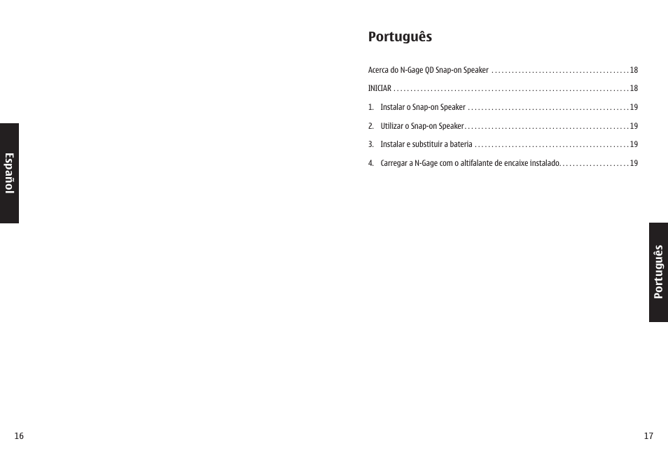 Português | Jabra N-Gage QD User Manual | Page 11 / 51