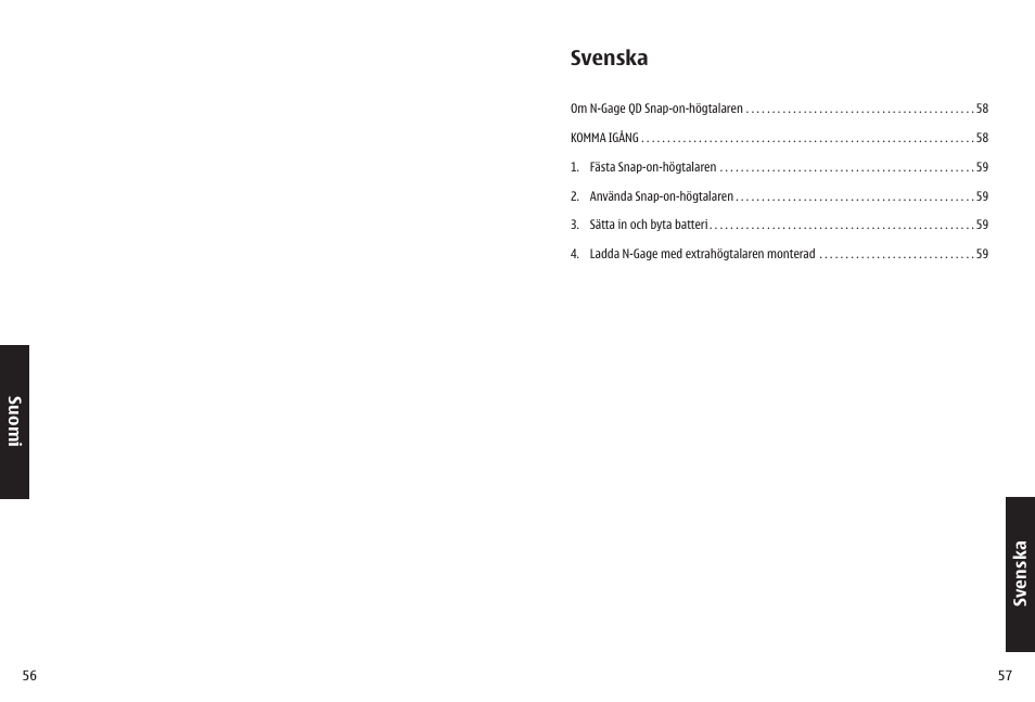 Svenska | Jabra N-Gage QD User Manual | Page 31 / 51