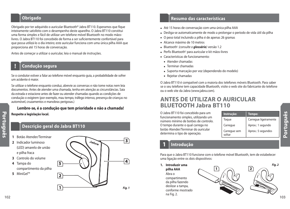 Jabra BT110 User Manual | Page 53 / 65