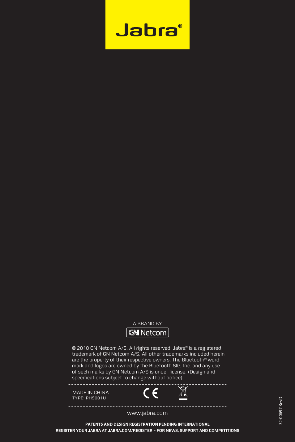 En g li sh | Jabra SPEAK 410 User Manual | Page 8 / 8