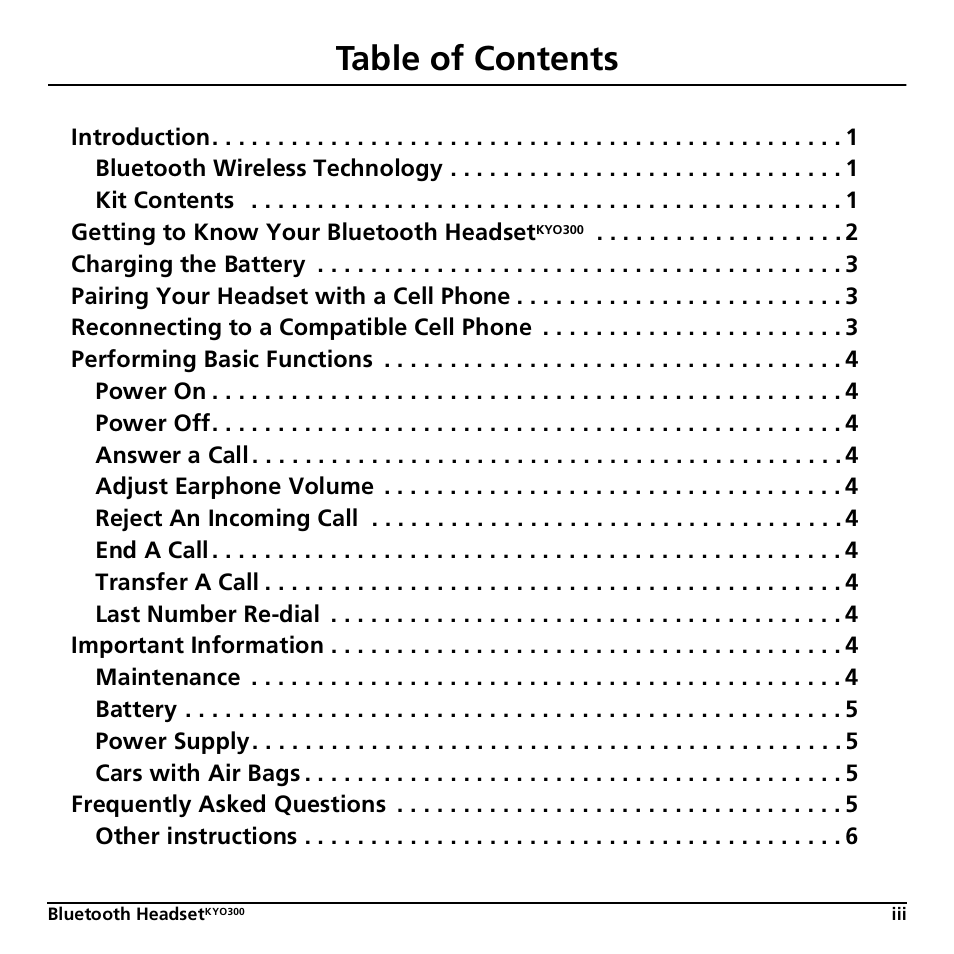 Jabra KYO300 User Manual | Page 3 / 11