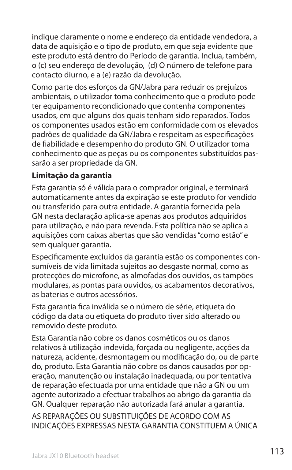 Jabra SP5050 User Manual | Page 115 / 221