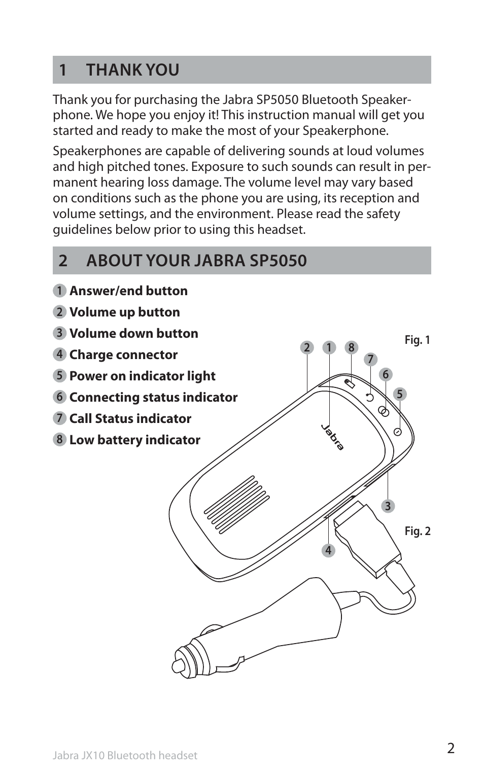 Jabra SP5050 User Manual | Page 4 / 221